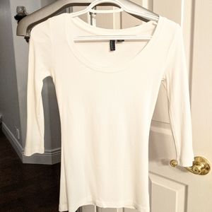 White Cynthia Rowley shirt